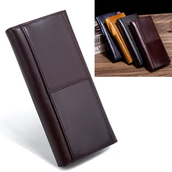 bărbați de portofel lung sac de ambreiaj multifunctionala wallet