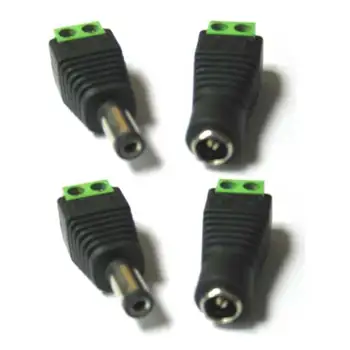 50 de perechi de conector de Alimentare DC Convertor 12V DC conector de cablu pentru Camera Adaptor