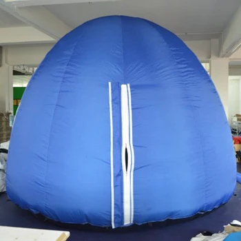 5m Albastru gonflabile planetariu dom gonflabil de proiecție dome cort pentru învățământul școlar