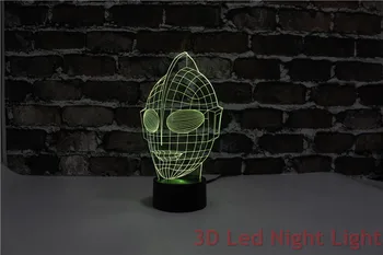 Decoratiuni de craciun pentru Casa prima Cameră 3D Led Decor Lumina de Noapte la Modă en-Gros de Lumină cu UL Certificat YJM-2903