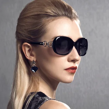 2019 Hot New Sosire Polarizat ' 90 Clasic Retro Modă ochelari de Soare pentru Femei Barbati Formă Ovală Sexy Super Cadru de Lumină