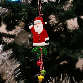 Pomul De Crăciun Pandantiv Mos Craciun Geamul Portierei Agățat Ornamente De Craciun Pentru Casa Festival Cadou Consumabile