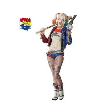În Stoc 100% Original Medicom Jucărie MAFEX Nr. 033 Harley Quin Suicide Squad Personaj de Film Jucarii Model Colecție de Opere de artă