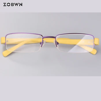 ZOBWN clasic jumătate cadru Femei ochelari de vedere pentru Ochelari de Citit uv400 Anti-oboseala Calculatoare Ochelari de simplu de Brand Nou Stil gafas