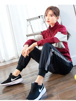 Trening Set Femeile 2022 Coreea De Sud Noul Yoga Haine De Mari Dimensiuni Pantaloni Harem Liber Uscare Rapidă Sală De Funcționare Costume De Sport Doamnelor