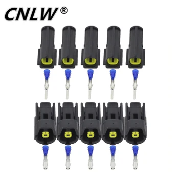 5 Seturi 1 Pin DJ70116Y-1.8-11/21 Impermeabil cabluri Electrice al Conectorului Senzorului de Oxigen Conectorul 1P