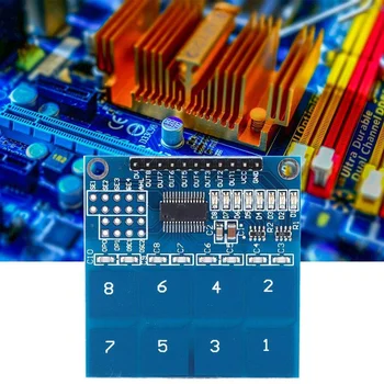 TTP226 8 Canal Tactil Digital a Modulului Senzorului Capacitiv Touch Comutator pentru Arduino UNO