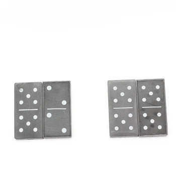 Trei Domino Monte Trucuri Magice Țopăit Domino Copia Zaruri Până Aproape De Recuzită Mentalism Magician Jucării Clasice C2045