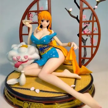 Anime Nami GK Kimono Beat PVC figurina de Colectie Model de Păpușă Jucărie 31cm