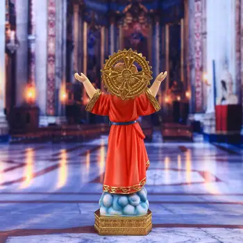 Rășină Copilul Isus Statui Sculptura Biserica Ornament Religioase Decor pentru Camera de zi Dormitor Desktop Biroul de Colectare