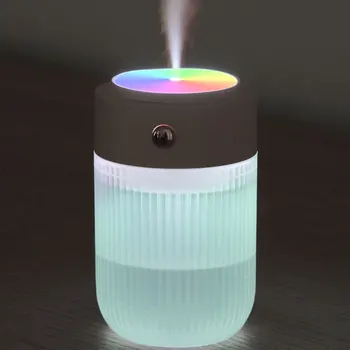 Lampă colorate Umidificator 250ml USB Aer Aromoterapie Difuzor de Aroma de Ulei Esential Difuzor Mini Humidificador cu LED-uri Lumina de Acasă