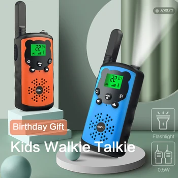 KSUN T-308 Copii Băieți Fete Jucarii Mini Walkie Talkie Copii UHF Două Fel de Radio Comunicador la Îndemână Talkie Hf Transceiver