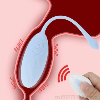 Jucarii sexuale pentru Femei USB de Reincarcare Stimulator Clitoris fără Fir Control de la Distanță Vibratoare Glonț Ou Vibrator Vaginal Masaj Mingea
