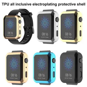 Protector Caz rezistent la Uzura Mare Tenacitate Eco-friendly Ceas Inteligent Acoperire Completă Shell pentru Xiaomi Mi-Ceas de mână