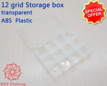 SXY de PESCUIT Transparent Plastic ABS cutie de Depozitare de Protecție a Mediului cutie de scule de pescuit cutie Mică parte cutie Ornament cutie