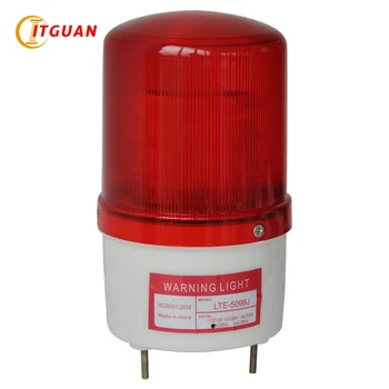 LTE-5099J Strobe Lumină de Avertizare cu LED Siguranță Lumină Roșie Cu Sunet 95dB Șurubul de Bază Far de Poliție Lumina de Urgență 12V 24V Cu Buzzer