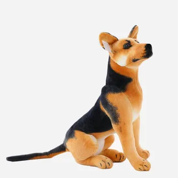 30-75cm Câine Jucărie de Pluș Papusa de Simulare de Animale Împăiate Câine Jucării de Pluș Cadou Decor Acasă Pentru copii Copii Ziua de nastere Cadou de Crăciun