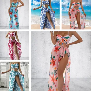 Femei Sexy Bikini Bikini Înainte de noul 2022 viteza vinde tong trei piese de Mozaic rochie de plaja bikini
