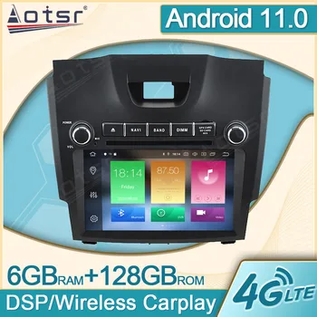 6+128G Android 11.0 Pentru Chevrolet S10 2015 2016 - 2018 Radio Auto Multimedia GPS Navi Video Player Carplay DVD Unitate Cap DPS 2Din