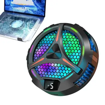 Colorat Orbire Telefon Mobil Radiator Tablet Pc Magnetic De Aspirație Semiconductoare Cooler De Reducere A Zgomotului Ventilatorului De Răcire