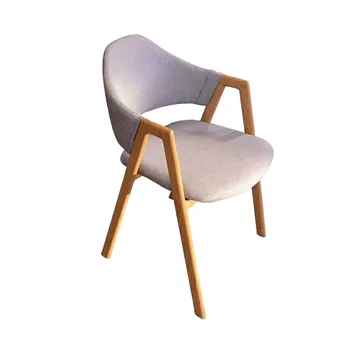 Louis Moda Nordic scaun de luat masa de familie din lemn curbat înapoi scaunul lapte de magazin de ceai macarone Restaurant Scaun bar, scaun bar, scaun