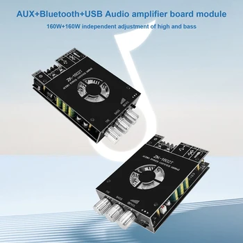 ZK-1602T Bluetooth Digital, Amplificator de Putere Modulul de 2X160W TDA7498E 2.0 Canal Audio Bluetooth, Amplificator de Putere de Bord
