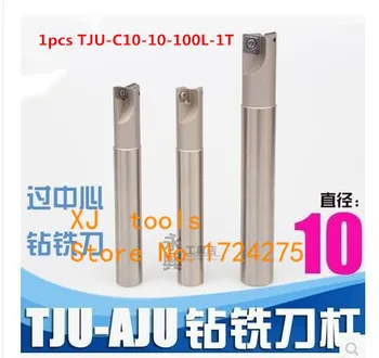 (AJU) TJU C10-10-100 Alezaj Foraj și Moara de Instrumente de Tăiere ,Mill-Cutter-Unelte de strungarie, folosit pentru CCMT060204 insertii carbură