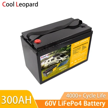 60V 300Ah LiFePO4 Baterie Built-in BMS , Potrivit Pentru RV, Piscină Rezervă de Putere ,Panou Solar,Sistem de Energie Solară Etc.