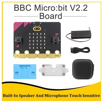 BBC Micro:Bit V2.2 Început Kit Built-In Difuzor Microfon Atinge Programabile de Învățare Consiliului pentru Dezvoltare Proiect DIY
