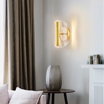 Creative Fluture de Lampă de Perete LED Lampă de Noptieră Simplu Dormitor sufragerie Hol Scara de Perete Culoar de Iluminat Decorative