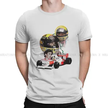 Ayrton Senna F1 Race destul de dificil Tricou pentru Bărbați Senna, pur și Simplu cel Mai bun Soft de Vara Tricou Tricou de Inalta Calitate la Modă Pufos