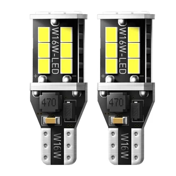 2 buc 1000Lm T15 W16W LED-uri Canbus Becuri LED Auto Backup lampile de marsarier pentru Toyota C-HR Corolla, Rav4 Yaris Avensis Camry CHR Auris