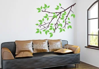 Nou Design Decalcomanii de Perete Copac Ramuri 2 Culori Tapet Living Arta Murala de Perete Fereastră Decor Acasă DIY Vinilos Paredes LA929