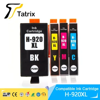Tatrix 4PK HP920XL HP920 Cartuș de Cerneală Pentru HP 920 XL Pentru HP HP Officejet 6000 6500 Wireless 6500A 7000 7500 7500A