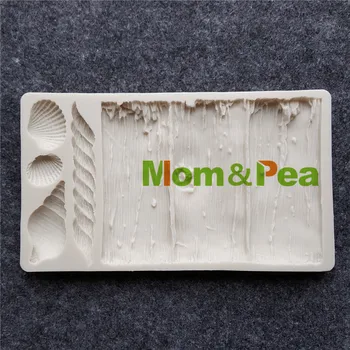 Mama&Mazare MPB0033 Scoici în Formă de Mucegai Silicon Decorare Tort Fondant Tort 3D Mucegai de Calitate Alimentară
