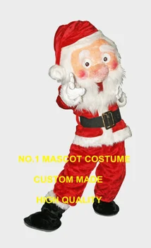 Fabrica Personalizat Nou Crăciun Moș Crăciun Mascota Costum Adult Personaj De Desene Animate Anime Cosply Xmas Carnaval Mascotte Fancy1846