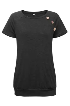 femeia haine tricou femei graphic t shirt tricou Microfibra Spandex Scurt de Postav Solid