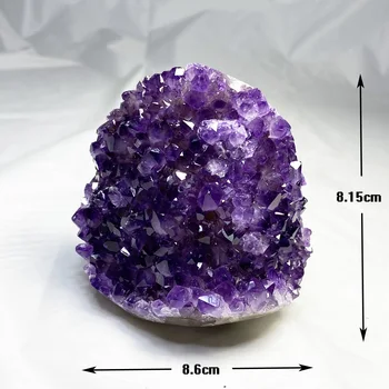 Naturale de Cuarț Deep Purple Cristal Reiki Tratament Specimen Neregulate de Piatră Folosite pentru Decorarea Acasă Meserii Accesorii Minerale