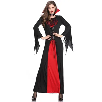 Sexy Vampir De Halloween Nobil Regina Vampir Costum Pentru Femei Costum De Vampir Halloween Pentru Adulti Petrecere Cosplay Îmbrăcăminte