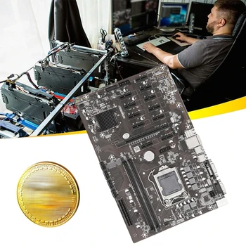 1 Set de Încredere B250B DDR4 Profesionale Placa de baza Placa de baza LGA 1151 G3900 placi de baza de Calculator Piese de Upgrade Miner Echipamente