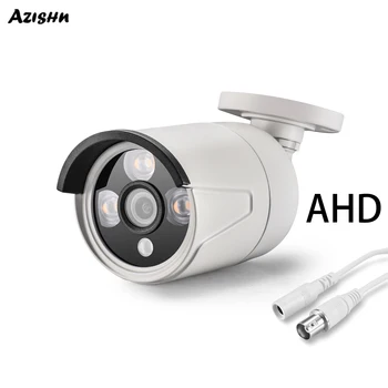 AZISHN de Exterior AHD cu circuit închis HD cu infrarosu 5MP 1080P viziune de noapte camera de securitate