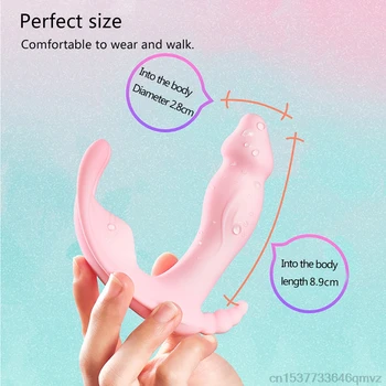 Femei punctul G Stimulator Clitoris Sex Jucării Erotice Bunuri Pentru Adulti 18 Wireless Penetrare Penis artificial Vibratoare sex Feminin Control de la Distanță pentru