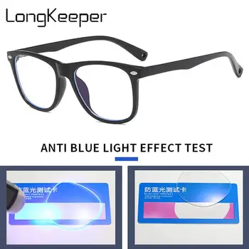 Lumina albastra Anti-Ochelari Copii Băieți Fete Clar Optice Cadru Ochelari de Calculator pentru Copii din Silicon Moale Ochelari Anti Reflexie
