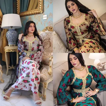 Abaya Dubai Turcia Musulmană Moda Hijab Rochie De Islam Formale Rochii Lungi Pentru Femei De Îmbrăcăminte, Halat Jelaba Femme Musulman De Modul
