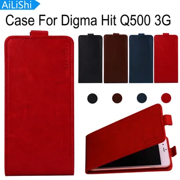 AiLiShi Fabrica Direct! Caz Pentru Digma Lovit Q500 3G de Lux Flip din Piele de Caz Exclusiv de 100% de Telefon Special Copertă Piele+Urmărire