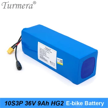 10S3P 18650 HG2 3000mAh 30A Baterie 36V 9Ah Baterie Li-ion cu 10S 15A Balance Board pentru 36V E-bike & E-scooter Baterie Turmera