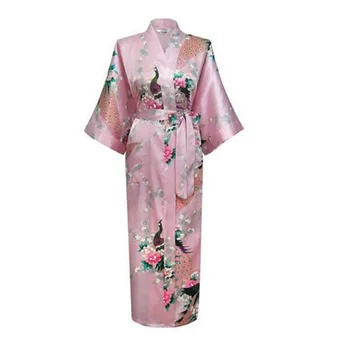 Japoneze Sexy Floarea Kimono Dress Rochie De Lenjerie Halat De Baie Robe Lungi Sleepwear Sauna Costum