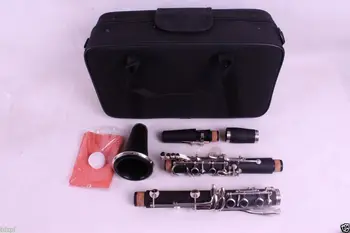 CLARINET rosewood Bb Cheie 17Keys Sunet Frumos nichel Placat cu lemn de Trandafir clarinet