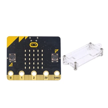 BBC Microbit Începe Kit Micro:Bit BBC DIY Programabile de Dezvoltare de Învățare Bord cu Acrilice Coajă de Protecție