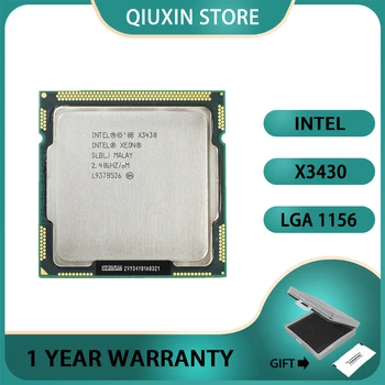 Intel Xeon X3430 X3430 (8M Cache, 2.40 GHz) LGA1156 Desktop CPU 100% de lucru în mod corespunzător Procesor Desktop